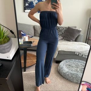 Navy jumpsuit from forever 21